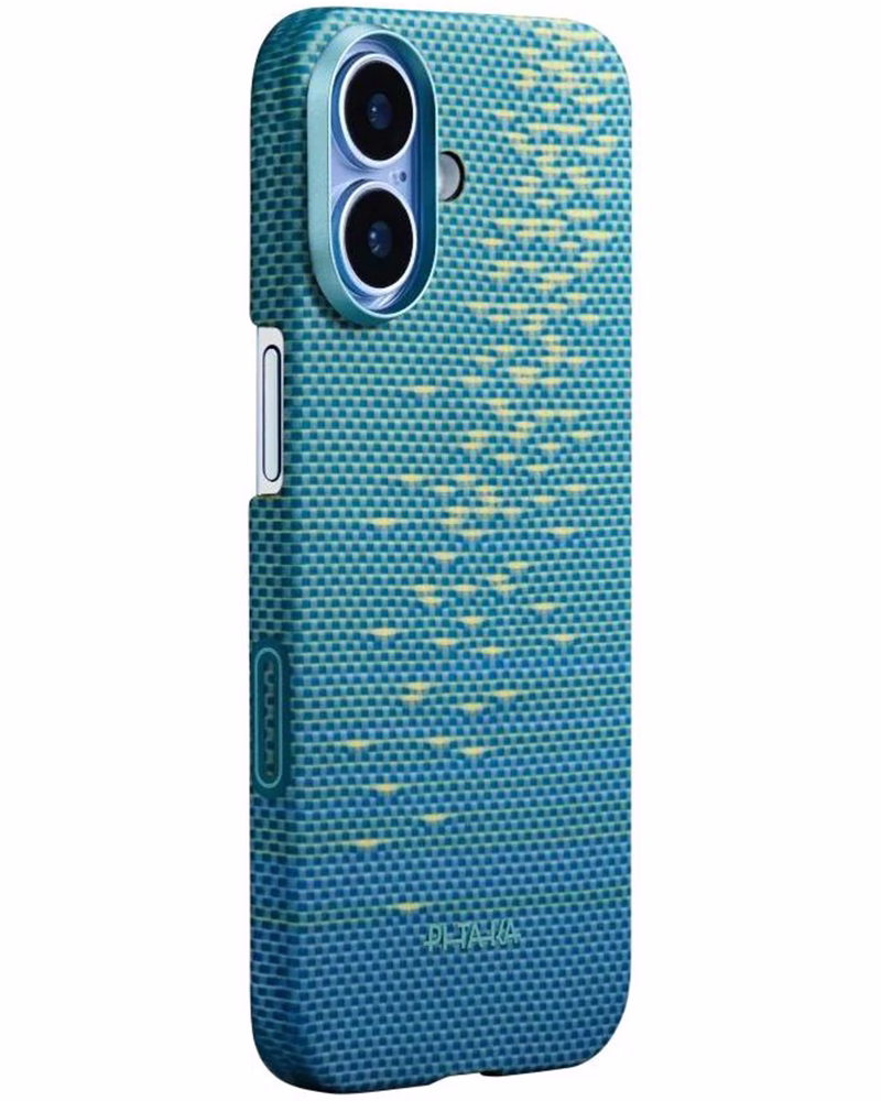 Чохол Pitaka Ultra-Slim PitaTap на iPhone 17 Lucid Blue